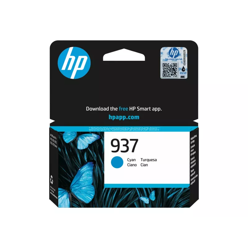 HP 937 Cyan Original Μελανοδοχείο