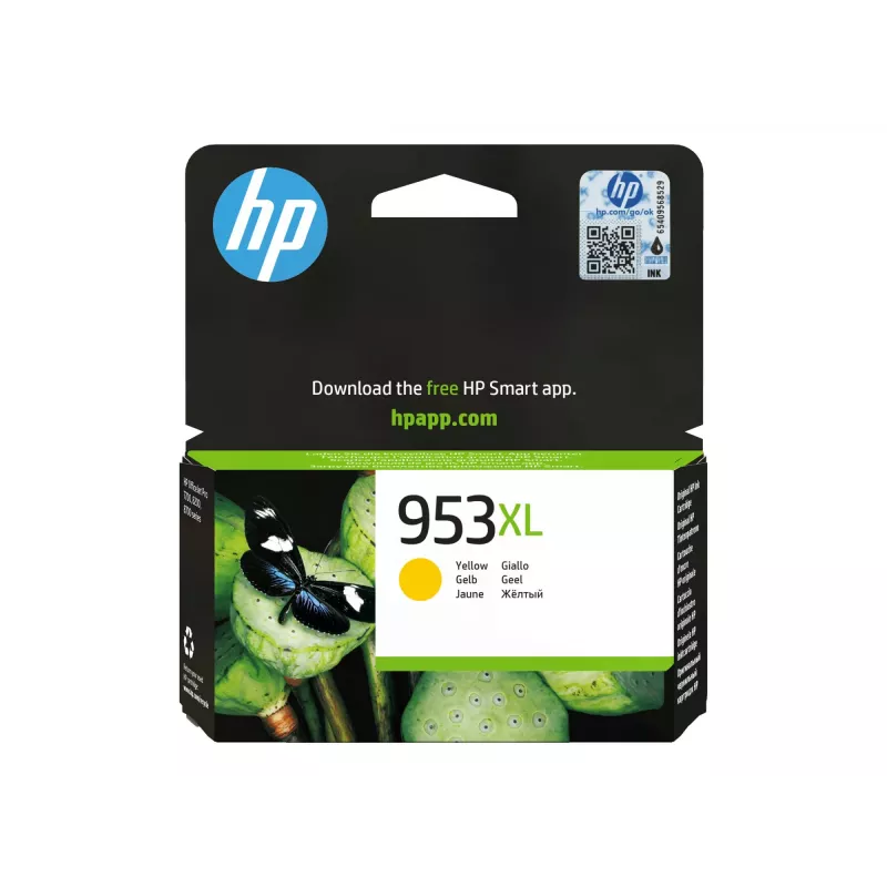 HP 953XL High Yield Yellow Original Μελανοδοχείο
