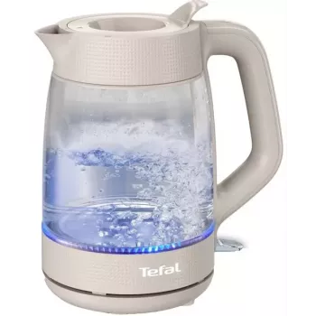 Tefal Morning Glass Kettle KO2G0BE0 1.7L 2200W Διάφανο/Μαύρο