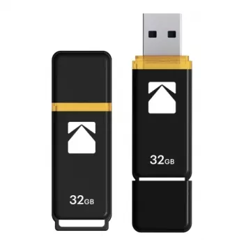 Kodak USB 3.0 K100 32GB Flash Drive μαύρο EKMMD32GK103