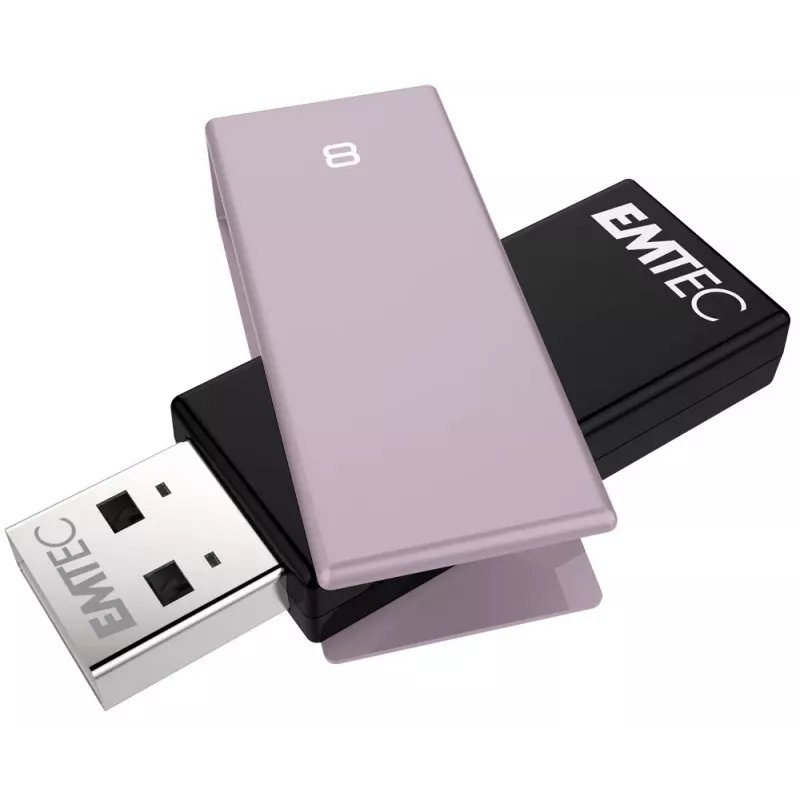 Emtec USB 2.0 C350 8GB Brick μωβ USB Flash Drive