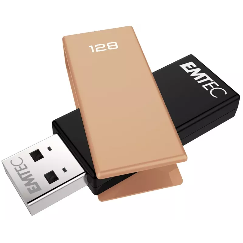 Emtec USB 2.0 C350 128GB Brick πορτοκαλί USB Flash Drive