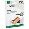 Emtec USB 2.0 C350 128GB Brick πορτοκαλί USB Flash Drive