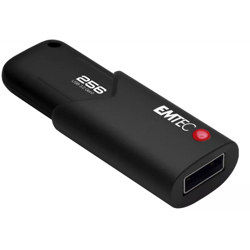 Emtec USB 3.2 Click Secure B120 256GB USB stick μαύρο