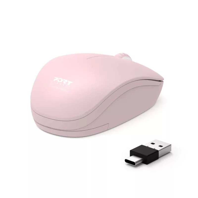 PORT CONNECT Mouse Collection II Wireless 2,4 GHz ροζ