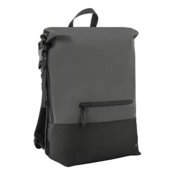 MOBILIS Two-Tone Rolltop Backpack 14-16 Γκρι/Μαύρο 25L