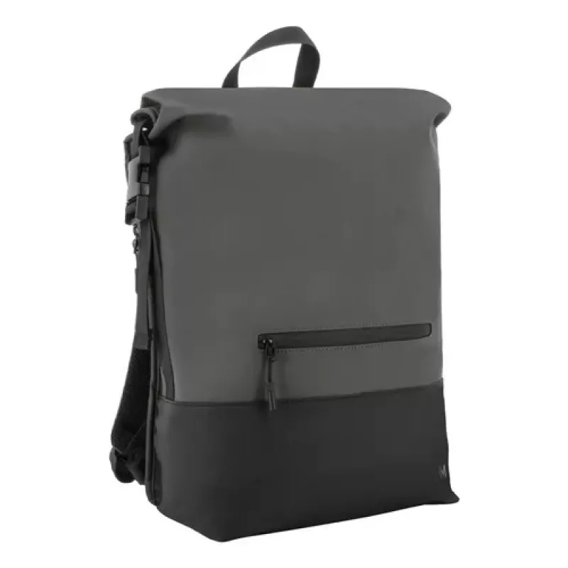 MOBILIS Two-Tone Rolltop Backpack 14-16 Γκρι/Μαύρο 25L