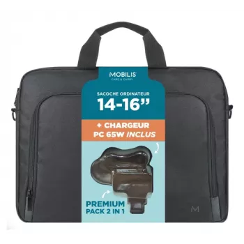 Mobilis TheOne Briefcase Toploading 14-16 + Φορτιστής laptop 65W