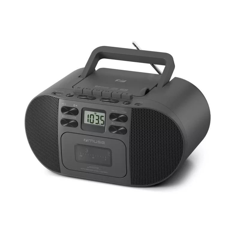 Muse M-188RDC CD-Boombox με Bluetooth, FM-Ραδιόφωνο, USB, Μαύρο