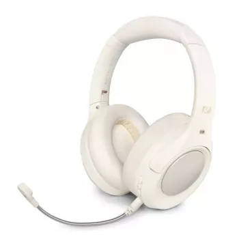 Muse M-295 ANCW Ασύρματα Over-Ear Ακουστικά με ενεργή ακύρωση θορύβου, Λευκό