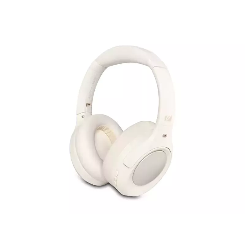 Muse M-295 ANCW Ασύρματα Over-Ear Ακουστικά με ενεργή ακύρωση θορύβου, Λευκό