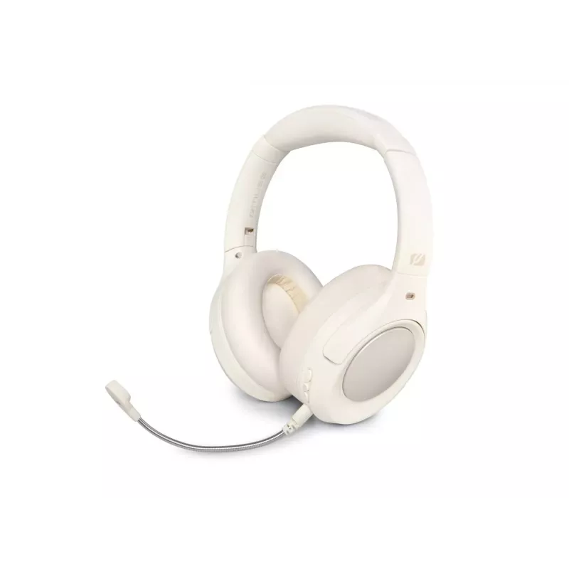 Muse M-295 ANCW Ασύρματα Over-Ear Ακουστικά με ενεργή ακύρωση θορύβου, Λευκό