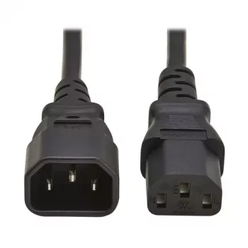 Eaton Tripp Lite Series Καλώδιο τροφοδοσίας, IEC 60320 C14 σε C13, 0,5 m, Μαύρο