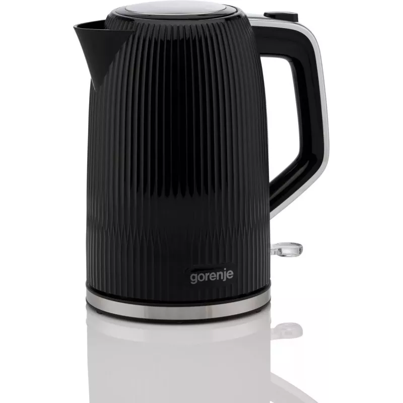 Gorenje K17DPB Βραστήρας 1,7L 2200W μαύρο πλαστικό/ανοξείδωτο χάλυβα