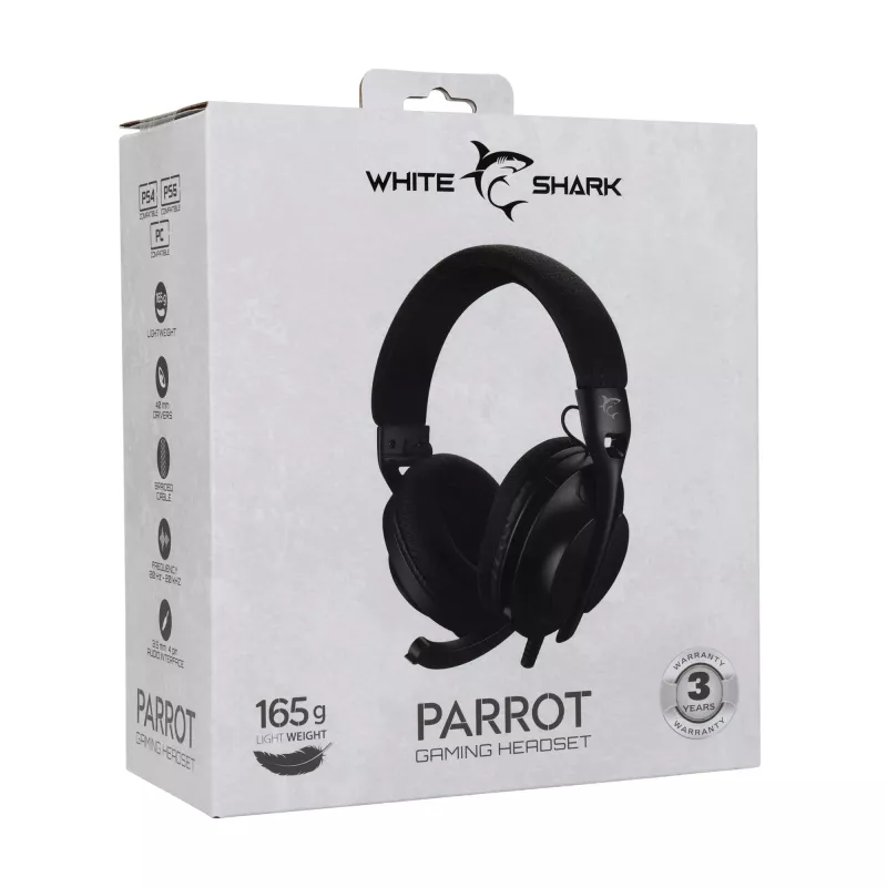 White Shark PARROT GH-2440 μαύρο Gaming Headset