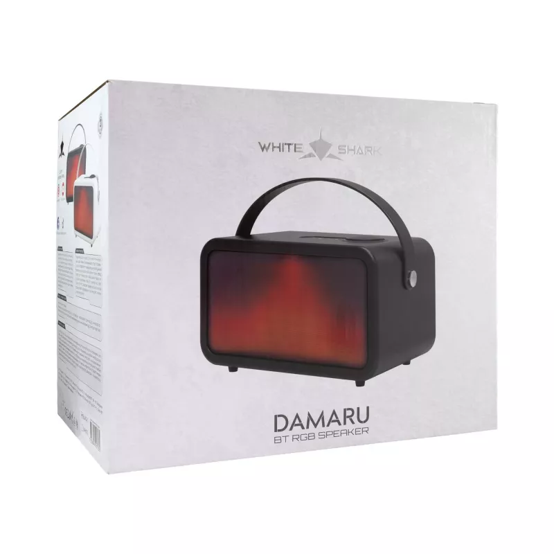 White Shark GBT-630 DAMARU Μαύρο Over-ear Gaming Headset