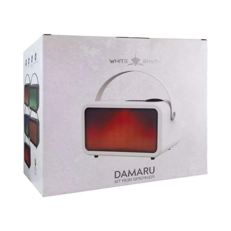 White Shark GBT-630 DAMARU Ασύρματο Gaming Headset Λευκό