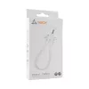 SBOX Lanyard Λευκό Καλώδιο USB-C σε USB-C 1,5 m Λευκό