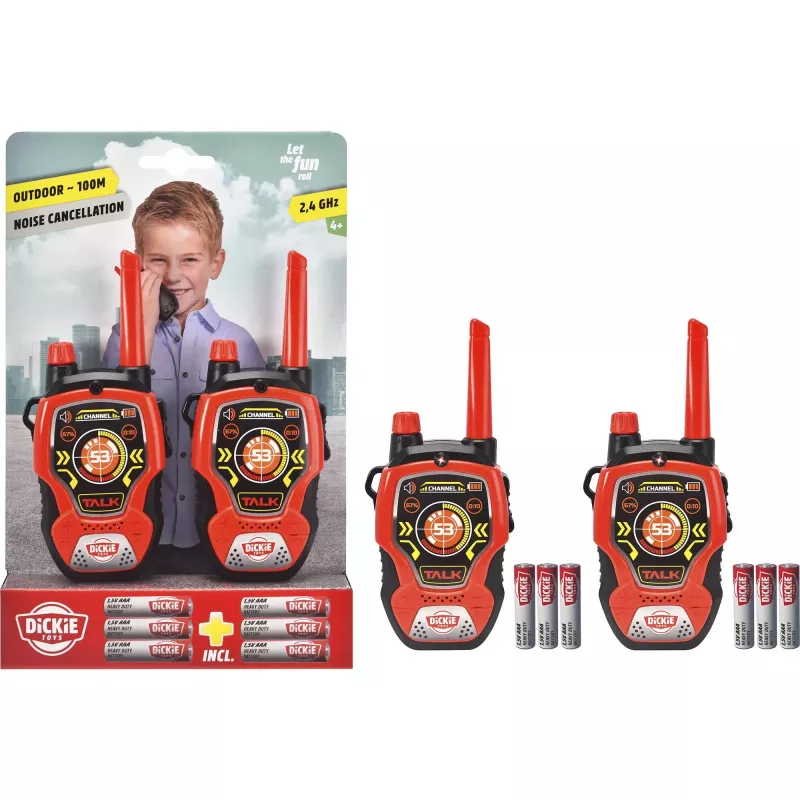 Dickie Walkie Talkie Fun 2,4 GHz σετ 2 τεμ. 201118195