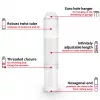 EINHELL-KWB Σετ καλεμιών SDS-plus 250 mm, 4 τεμ.