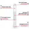 EINHELL-KWB Σετ τρυπανιών SDS-plus, Ø 6-14 mm (7 τεμ., 210 mm)