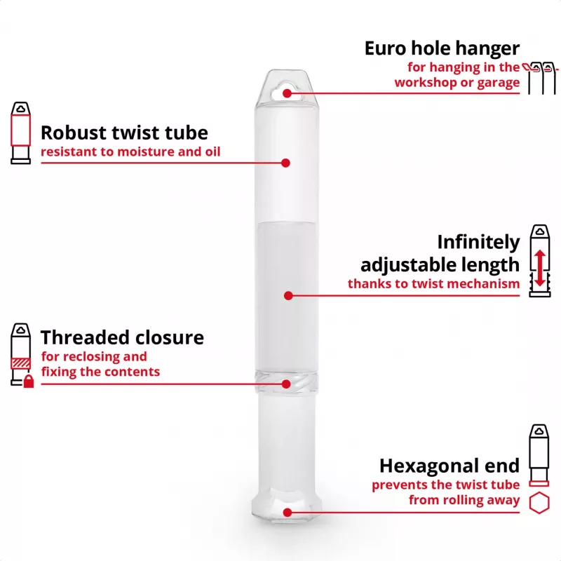 EINHELL-KWB Σετ τρυπανιών SDS-plus, Ø 6-14 mm (7 τεμ., 210 mm)