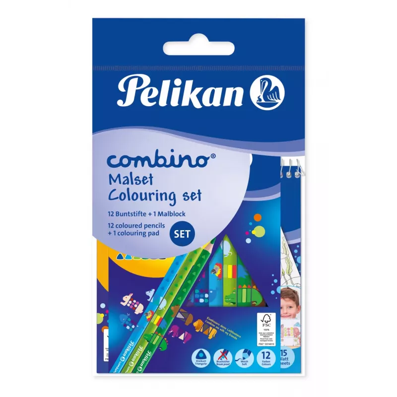 Pelikan 812726 Μαρκαδόροι, πολύχρωμοι, συσκευασία 12 τεμ.