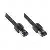GoodConnections RNS® Cat.8.1 S/FTP καλώδιο patch, 0,5m, μαύρο, LSZH, 40 Gbit/s, 2000 MHz