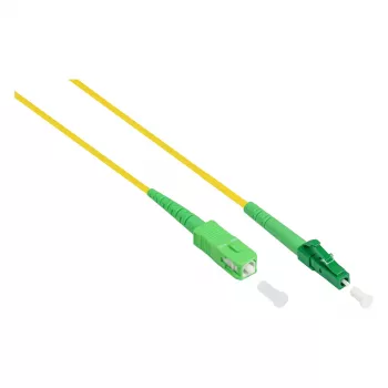 Good Connections OS2 Simplex καλώδιο patch οπτικής ίνας LC/SC SM 9/125µm 2m κίτρινο