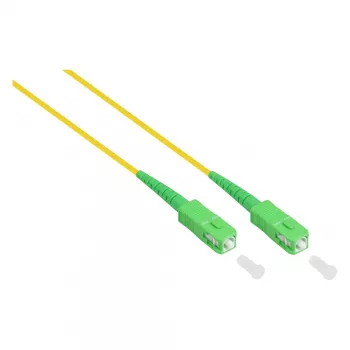 Good Connections OS2 Simplex Fiber Optic Patch Cable καλώδιο οπτικών ινών LC/SC SM 9/125 µm 5m κίτρινο
