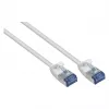 GoodConnections RNS Patchkabel SlimLine Cat.6A U/FTP PiMF LSZH 500MHz χαλκός λευκό 3m