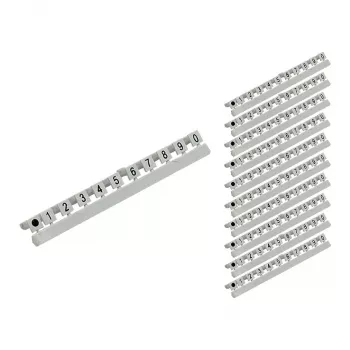 GoodConnections Number Markers για καλώδια οπτικών ινών LC, σήμανση 0 έως 9, σετ 10 τεμ., Good Connections® (GC-N0070)