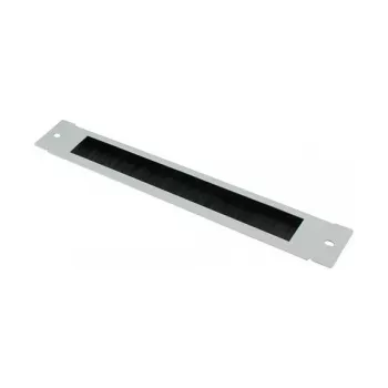 GoodConnections Brush Strip 380 mm x 57 mm για Good Connections® 19 inch επίτοιχο κουτί FLAT-Pack (GC-RFxxxG), ανοιχτό γκρι (RAL7035)