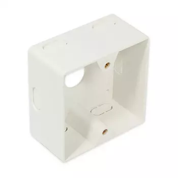 GoodConnections Εξωτερικό κουτί 80x80x40mm Λευκό μαργαριταρένιο RAL 1013 GC-N0029