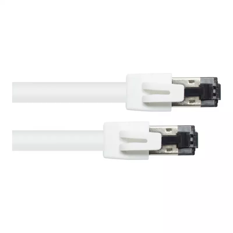 GoodConnections RNS® Καλώδιο Patch Cat.8.1 S/FTP, PiMF, LSZH, 2000MHz, 40Gbit/s, Λευκό, 0,5m