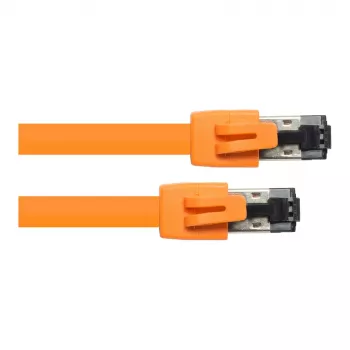 GoodConnections RNS® Καλώδιο Patch Cat.8.1 S/FTP, LSZH, 2000MHz, 40Gbit/s, Πορτοκαλί, 1m