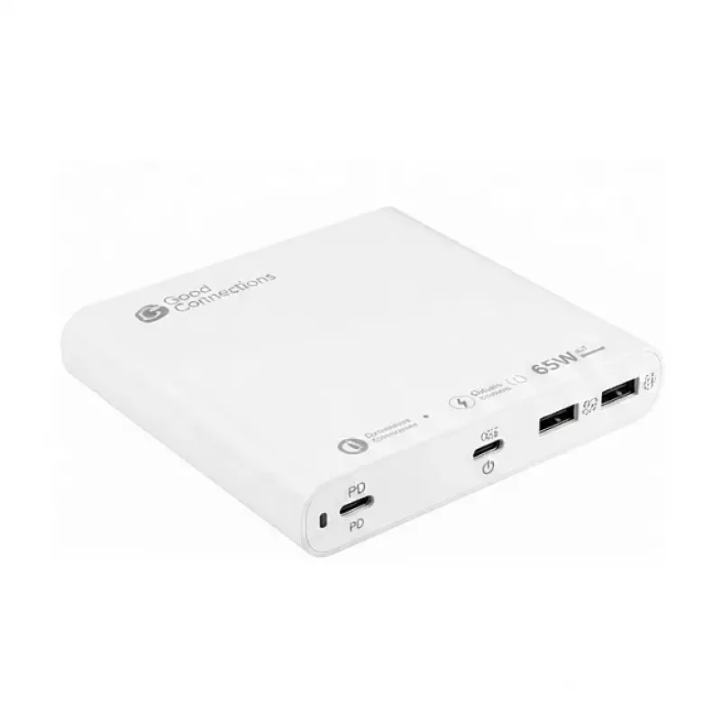 Good Connections Σταθμός Φόρτισης USB Desktop Ταχεία 65W 3 Θύρες
