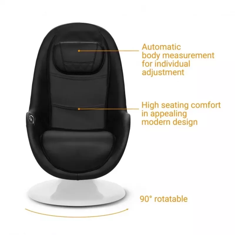 Medisana RS 660 πολυθρόνα μασάζ Shiatsu με θέρμανση, μαύρη