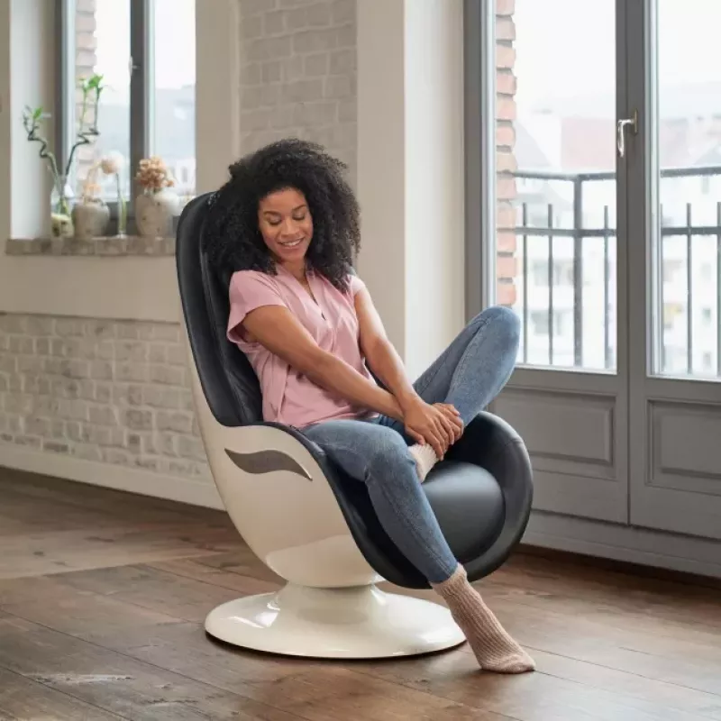 Medisana RS 660 πολυθρόνα μασάζ Shiatsu με θέρμανση, μαύρη