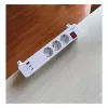 Equip πολύπριζο CEE 7/7 90° σε 3x Schuko / 2x USB-C + USB-A, λευκό, 1,5m