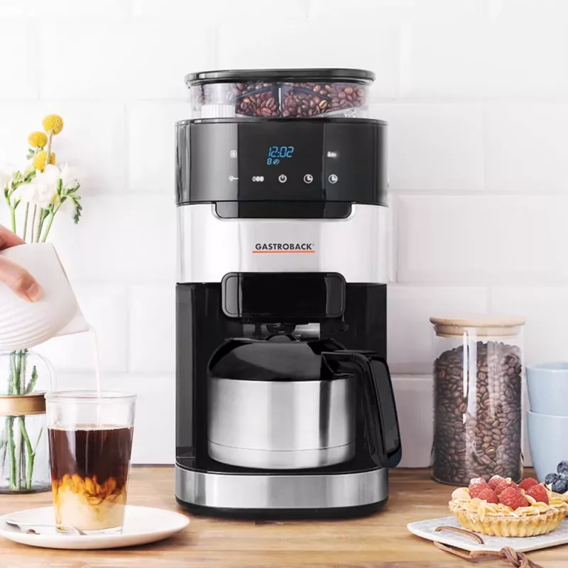 Gastroback 42711_S μηχανή καφέ Grind & Brew Pro Thermo