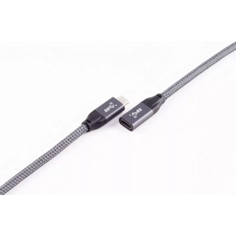 ShiverPeaks BASIC-S καλώδιο επέκτασης USB-C, USB 3.2 Gen 2, 2,0 m, μαύρο