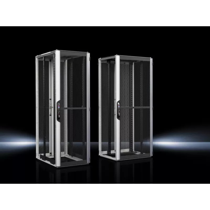 Rittal VX IT Ντουλάπι rack δικτύου-διακομιστή 42U 19 inch 800x1000x2000mm Ασημί/Μαύρο