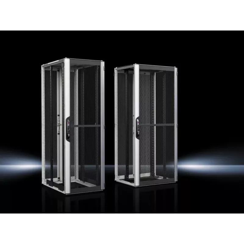 Rittal VX IT Ντουλάπι rack δικτύου-διακομιστή 42U 19 inch 800x1000x2000mm Ασημί/Μαύρο