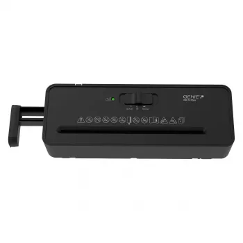 GENIE 260 S Plus Καταστροφέας εγγράφων επάνω σε κάδο κοπή σε λωρίδες 6 φύλλα Μαύρο