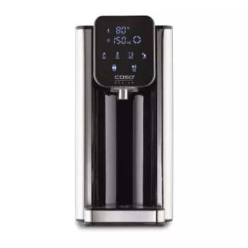 CASO HW 666 Inox Turbo Θερμοδοχείο νερού 2,7L 2600W Ανοξείδωτο ατσάλι/Μαύρο