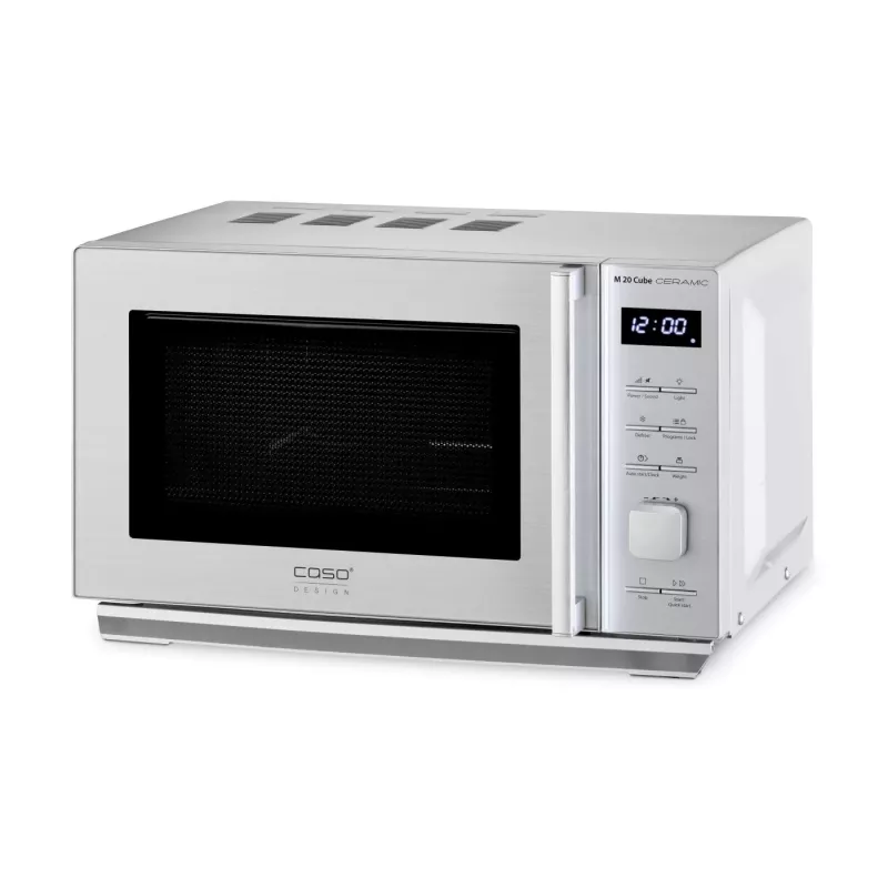 CASO M 20 Cube Φούρνος μικροκυμάτων 800 W Ασημί Ελεύθερος