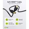 Goobay 80101 Καλώδιο HDMI High-Speed με Ethernet, 1 m, Μαύρο