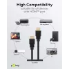 Goobay 80103 Καλώδιο Soft HDMI High-Speed με Ethernet 2 m Μαύρο