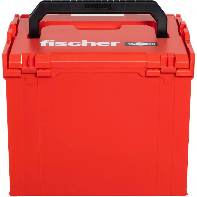 FISCHER L-BOXX FLB 374 Κενή εργαλειοθήκη, Κόκκινο/Μαύρο